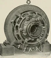 Picture 239 of 428 from Cyclopedia of applied electricity : a general reference work on direct-current generators and motors, storage batteries, electrochemistry, welding, electric wiring, meters, electric lighting, electric railways, power stations, switchboards, power transmission, alternating-current machinery, telegraphy, etc. (1916), leaf 313