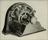 An illustration from Cyclopedia of applied electricity : a general reference work on direct-current generators and motors, storage batteries, electrochemistry, welding, electric wiring, meters, electric lighting, electric railways, power stations, switchboards, power transmission, alternating-current machinery, telegraphy, etc. (1916)