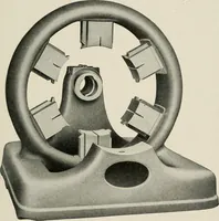 An illustration from Cyclopedia of applied electricity : a general reference work on direct-current generators and motors, storage batteries, electrochemistry, welding, electric wiring, meters, electric lighting, electric railways, power stations, switchboards, power transmission, alternating-current machinery, telegraphy, etc. (1916)