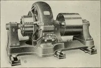 Picture 249 of 428 from Cyclopedia of applied electricity : a general reference work on direct-current generators and motors, storage batteries, electrochemistry, welding, electric wiring, meters, electric lighting, electric railways, power stations, switchboards, power transmission, alternating-current machinery, telegraphy, etc. (1916), leaf 320