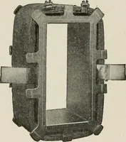 Picture 251 of 428 from Cyclopedia of applied electricity : a general reference work on direct-current generators and motors, storage batteries, electrochemistry, welding, electric wiring, meters, electric lighting, electric railways, power stations, switchboards, power transmission, alternating-current machinery, telegraphy, etc. (1916), leaf 321