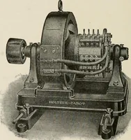 Picture 261 of 428 from Cyclopedia of applied electricity : a general reference work on direct-current generators and motors, storage batteries, electrochemistry, welding, electric wiring, meters, electric lighting, electric railways, power stations, switchboards, power transmission, alternating-current machinery, telegraphy, etc. (1916), leaf 328