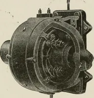 Picture 280 of 428 from Cyclopedia of applied electricity : a general reference work on direct-current generators and motors, storage batteries, electrochemistry, welding, electric wiring, meters, electric lighting, electric railways, power stations, switchboards, power transmission, alternating-current machinery, telegraphy, etc. (1916), leaf 347