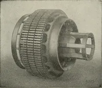 Picture 287 of 428 from Cyclopedia of applied electricity : a general reference work on direct-current generators and motors, storage batteries, electrochemistry, welding, electric wiring, meters, electric lighting, electric railways, power stations, switchboards, power transmission, alternating-current machinery, telegraphy, etc. (1916), leaf 351
