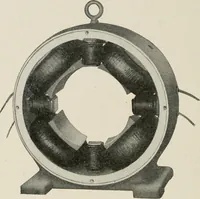 Picture 290 of 428 from Cyclopedia of applied electricity : a general reference work on direct-current generators and motors, storage batteries, electrochemistry, welding, electric wiring, meters, electric lighting, electric railways, power stations, switchboards, power transmission, alternating-current machinery, telegraphy, etc. (1916), leaf 356