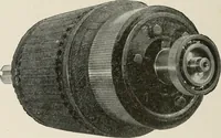 An illustration from Cyclopedia of applied electricity : a general reference work on direct-current generators and motors, storage batteries, electrochemistry, welding, electric wiring, meters, electric lighting, electric railways, power stations, switchboards, power transmission, alternating-current machinery, telegraphy, etc. (1916)
