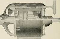 Picture 305 of 428 from Cyclopedia of applied electricity : a general reference work on direct-current generators and motors, storage batteries, electrochemistry, welding, electric wiring, meters, electric lighting, electric railways, power stations, switchboards, power transmission, alternating-current machinery, telegraphy, etc. (1916), leaf 366