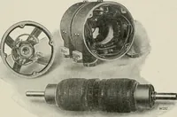 Picture 315 of 428 from Cyclopedia of applied electricity : a general reference work on direct-current generators and motors, storage batteries, electrochemistry, welding, electric wiring, meters, electric lighting, electric railways, power stations, switchboards, power transmission, alternating-current machinery, telegraphy, etc. (1916), leaf 375