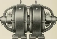Picture 317 of 428 from Cyclopedia of applied electricity : a general reference work on direct-current generators and motors, storage batteries, electrochemistry, welding, electric wiring, meters, electric lighting, electric railways, power stations, switchboards, power transmission, alternating-current machinery, telegraphy, etc. (1916), leaf 376