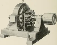 Picture 326 of 428 from Cyclopedia of applied electricity : a general reference work on direct-current generators and motors, storage batteries, electrochemistry, welding, electric wiring, meters, electric lighting, electric railways, power stations, switchboards, power transmission, alternating-current machinery, telegraphy, etc. (1916), leaf 384