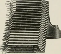 An illustration from Cyclopedia of applied electricity : a general reference work on direct-current generators and motors, storage batteries, electrochemistry, welding, electric wiring, meters, electric lighting, electric railways, power stations, switchboards, power transmission, alternating-current machinery, telegraphy, etc. (1916)