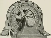 Picture 337 of 428 from Cyclopedia of applied electricity : a general reference work on direct-current generators and motors, storage batteries, electrochemistry, welding, electric wiring, meters, electric lighting, electric railways, power stations, switchboards, power transmission, alternating-current machinery, telegraphy, etc. (1916), leaf 393