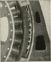 Picture 344 of 428 from Cyclopedia of applied electricity : a general reference work on direct-current generators and motors, storage batteries, electrochemistry, welding, electric wiring, meters, electric lighting, electric railways, power stations, switchboards, power transmission, alternating-current machinery, telegraphy, etc. (1916), leaf 397