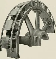 Picture 352 of 428 from Cyclopedia of applied electricity : a general reference work on direct-current generators and motors, storage batteries, electrochemistry, welding, electric wiring, meters, electric lighting, electric railways, power stations, switchboards, power transmission, alternating-current machinery, telegraphy, etc. (1916), leaf 401