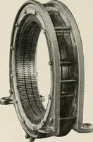 Picture 359 of 428 from Cyclopedia of applied electricity : a general reference work on direct-current generators and motors, storage batteries, electrochemistry, welding, electric wiring, meters, electric lighting, electric railways, power stations, switchboards, power transmission, alternating-current machinery, telegraphy, etc. (1916), leaf 406