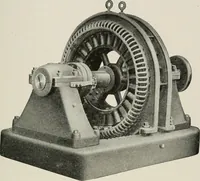Picture 360 of 428 from Cyclopedia of applied electricity : a general reference work on direct-current generators and motors, storage batteries, electrochemistry, welding, electric wiring, meters, electric lighting, electric railways, power stations, switchboards, power transmission, alternating-current machinery, telegraphy, etc. (1916), leaf 407