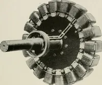 Picture 372 of 428 from Cyclopedia of applied electricity : a general reference work on direct-current generators and motors, storage batteries, electrochemistry, welding, electric wiring, meters, electric lighting, electric railways, power stations, switchboards, power transmission, alternating-current machinery, telegraphy, etc. (1916), leaf 415