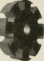 Picture 373 of 428 from Cyclopedia of applied electricity : a general reference work on direct-current generators and motors, storage batteries, electrochemistry, welding, electric wiring, meters, electric lighting, electric railways, power stations, switchboards, power transmission, alternating-current machinery, telegraphy, etc. (1916), leaf 415