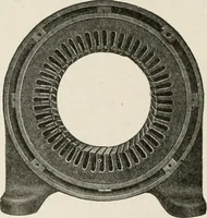 Picture 380 of 428 from Cyclopedia of applied electricity : a general reference work on direct-current generators and motors, storage batteries, electrochemistry, welding, electric wiring, meters, electric lighting, electric railways, power stations, switchboards, power transmission, alternating-current machinery, telegraphy, etc. (1916), leaf 422