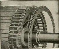 Picture 395 of 428 from Cyclopedia of applied electricity : a general reference work on direct-current generators and motors, storage batteries, electrochemistry, welding, electric wiring, meters, electric lighting, electric railways, power stations, switchboards, power transmission, alternating-current machinery, telegraphy, etc. (1916), leaf 434