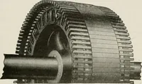 Picture 396 of 428 from Cyclopedia of applied electricity : a general reference work on direct-current generators and motors, storage batteries, electrochemistry, welding, electric wiring, meters, electric lighting, electric railways, power stations, switchboards, power transmission, alternating-current machinery, telegraphy, etc. (1916), leaf 435