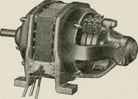 Picture 398 of 428 from Cyclopedia of applied electricity : a general reference work on direct-current generators and motors, storage batteries, electrochemistry, welding, electric wiring, meters, electric lighting, electric railways, power stations, switchboards, power transmission, alternating-current machinery, telegraphy, etc. (1916), leaf 437
