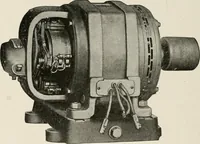 Picture 400 of 428 from Cyclopedia of applied electricity : a general reference work on direct-current generators and motors, storage batteries, electrochemistry, welding, electric wiring, meters, electric lighting, electric railways, power stations, switchboards, power transmission, alternating-current machinery, telegraphy, etc. (1916), leaf 438