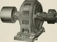Picture 402 of 428 from Cyclopedia of applied electricity : a general reference work on direct-current generators and motors, storage batteries, electrochemistry, welding, electric wiring, meters, electric lighting, electric railways, power stations, switchboards, power transmission, alternating-current machinery, telegraphy, etc. (1916), leaf 441