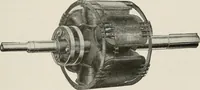 Picture 403 of 428 from Cyclopedia of applied electricity : a general reference work on direct-current generators and motors, storage batteries, electrochemistry, welding, electric wiring, meters, electric lighting, electric railways, power stations, switchboards, power transmission, alternating-current machinery, telegraphy, etc. (1916), leaf 441