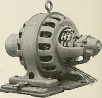 Picture 408 of 428 from Cyclopedia of applied electricity : a general reference work on direct-current generators and motors, storage batteries, electrochemistry, welding, electric wiring, meters, electric lighting, electric railways, power stations, switchboards, power transmission, alternating-current machinery, telegraphy, etc. (1916), leaf 448