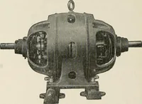 Picture 421 of 428 from Cyclopedia of applied electricity : a general reference work on direct-current generators and motors, storage batteries, electrochemistry, welding, electric wiring, meters, electric lighting, electric railways, power stations, switchboards, power transmission, alternating-current machinery, telegraphy, etc. (1916), leaf 458