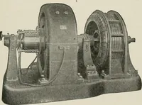 Picture 423 of 428 from Cyclopedia of applied electricity : a general reference work on direct-current generators and motors, storage batteries, electrochemistry, welding, electric wiring, meters, electric lighting, electric railways, power stations, switchboards, power transmission, alternating-current machinery, telegraphy, etc. (1916), leaf 459