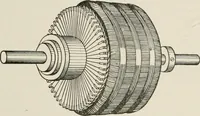Picture 27 of 428 from Cyclopedia of applied electricity : a general reference work on direct-current generators and motors, storage batteries, electrochemistry, welding, electric wiring, meters, electric lighting, electric railways, power stations, switchboards, power transmission, alternating-current machinery, telegraphy, etc. (1916), leaf 51