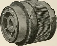 Picture 29 of 428 from Cyclopedia of applied electricity : a general reference work on direct-current generators and motors, storage batteries, electrochemistry, welding, electric wiring, meters, electric lighting, electric railways, power stations, switchboards, power transmission, alternating-current machinery, telegraphy, etc. (1916), leaf 52