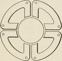Picture 65 of 428 from Cyclopedia of applied electricity : a general reference work on direct-current generators and motors, storage batteries, electrochemistry, welding, electric wiring, meters, electric lighting, electric railways, power stations, switchboards, power transmission, alternating-current machinery, telegraphy, etc. (1916), leaf 81