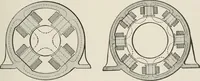 An illustration from Cyclopedia of applied electricity : a general reference work on direct-current generators and motors, storage batteries, electrochemistry, welding, electric wiring, meters, electric lighting, electric railways, power stations, switchboards, power transmission, alternating-current machinery, telegraphy, etc. (1916)