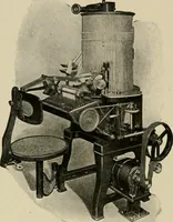 An illustration from Cyclopedia of applied electricity : a general reference work on direct-current generators and motors, storage batteries, electrochemistry, welding, electric wiring, meters, electric lighting, electric railways, power stations, switchboards, power transmission, alternating-current machinery, telegraphy, etc. (1916)