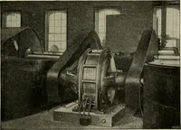 An illustration from Cyclopedia of applied electricity : a general reference work on direct-current generators and motors, storage batteries, electrochemistry, welding, electric wiring, meters, electric lighting, electric railways, power stations, switchboards, power transmission, alternating-current machinery, telegraphy, etc. (1916)