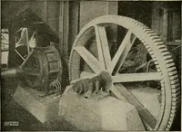 An illustration from Cyclopedia of applied electricity : a general reference work on direct-current generators and motors, storage batteries, electrochemistry, welding, electric wiring, meters, electric lighting, electric railways, power stations, switchboards, power transmission, alternating-current machinery, telegraphy, etc. (1916)