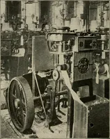 An illustration from Cyclopedia of applied electricity : a general reference work on direct-current generators and motors, storage batteries, electrochemistry, welding, electric wiring, meters, electric lighting, electric railways, power stations, switchboards, power transmission, alternating-current machinery, telegraphy, etc. (1916)