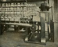 An illustration from Cyclopedia of applied electricity : a general reference work on direct-current generators and motors, storage batteries, electrochemistry, welding, electric wiring, meters, electric lighting, electric railways, power stations, switchboards, power transmission, alternating-current machinery, telegraphy, etc. (1916)