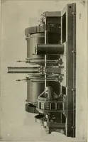 An illustration from Cyclopedia of applied electricity : a general reference work on direct-current generators and motors, storage batteries, electrochemistry, welding, electric wiring, meters, electric lighting, electric railways, power stations, switchboards, power transmission, alternating-current machinery, telegraphy, etc. (1916)