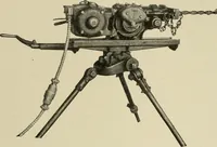 An illustration from Cyclopedia of applied electricity : a general reference work on direct-current generators and motors, storage batteries, electrochemistry, welding, electric wiring, meters, electric lighting, electric railways, power stations, switchboards, power transmission, alternating-current machinery, telegraphy, etc. (1916)