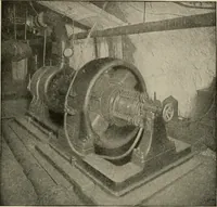 An illustration from Cyclopedia of applied electricity : a general reference work on direct-current generators and motors, storage batteries, electrochemistry, welding, electric wiring, meters, electric lighting, electric railways, power stations, switchboards, power transmission, alternating-current machinery, telegraphy, etc. (1916)