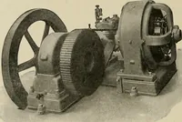 An illustration from Cyclopedia of applied electricity : a general reference work on direct-current generators and motors, storage batteries, electrochemistry, welding, electric wiring, meters, electric lighting, electric railways, power stations, switchboards, power transmission, alternating-current machinery, telegraphy, etc. (1916)