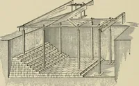 An illustration from Cyclopedia of applied electricity : a general reference work on direct-current generators and motors, storage batteries, electrochemistry, welding, electric wiring, meters, electric lighting, electric railways, power stations, switchboards, power transmission, alternating-current machinery, telegraphy, etc. (1916)