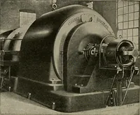 An illustration from Cyclopedia of applied electricity : a general reference work on direct-current generators and motors, storage batteries, electrochemistry, welding, electric wiring, meters, electric lighting, electric railways, power stations, switchboards, power transmission, alternating-current machinery, telegraphy, etc. (1916)