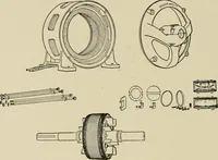 An illustration from Cyclopedia of applied electricity : a general reference work on direct-current generators and motors, storage batteries, electrochemistry, welding, electric wiring, meters, electric lighting, electric railways, power stations, switchboards, power transmission, alternating-current machinery, telegraphy, etc. (1916)