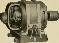 An illustration from Cyclopedia of applied electricity : a general reference work on direct-current generators and motors, storage batteries, electrochemistry, welding, electric wiring, meters, electric lighting, electric railways, power stations, switchboards, power transmission, alternating-current machinery, telegraphy, etc. (1916)