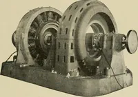 An illustration from Cyclopedia of applied electricity : a general reference work on direct-current generators and motors, storage batteries, electrochemistry, welding, electric wiring, meters, electric lighting, electric railways, power stations, switchboards, power transmission, alternating-current machinery, telegraphy, etc. (1916)